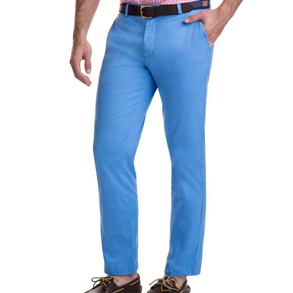 VINEYARD VINES Slim-Fit Breaker Pants Blue 40x32